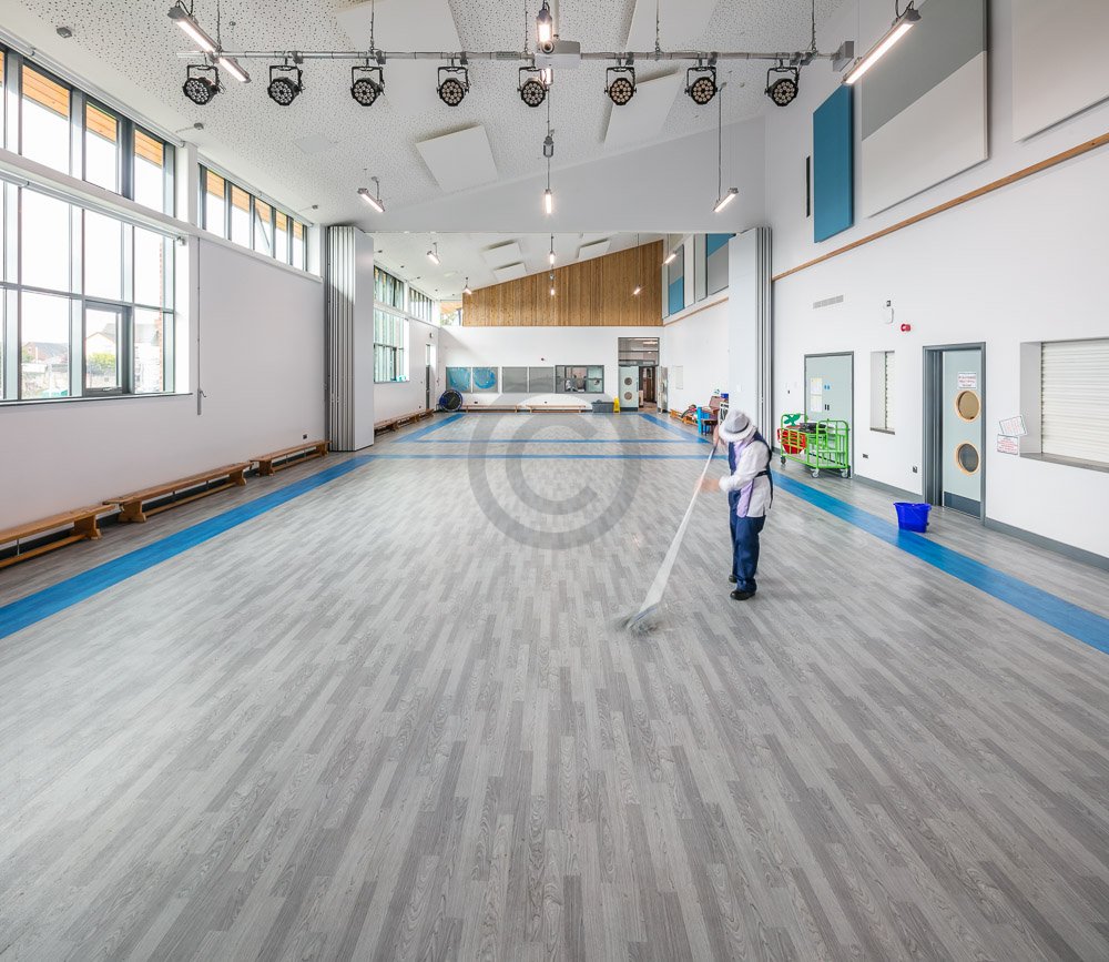 School Flooring, Pencoed, Cardiff