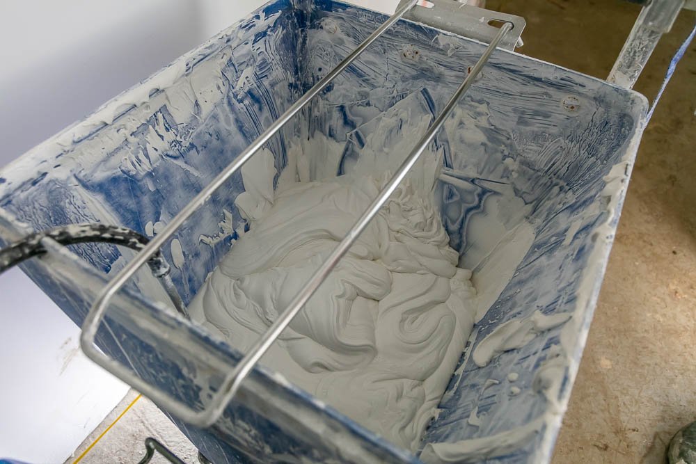Construction Spray Plaster