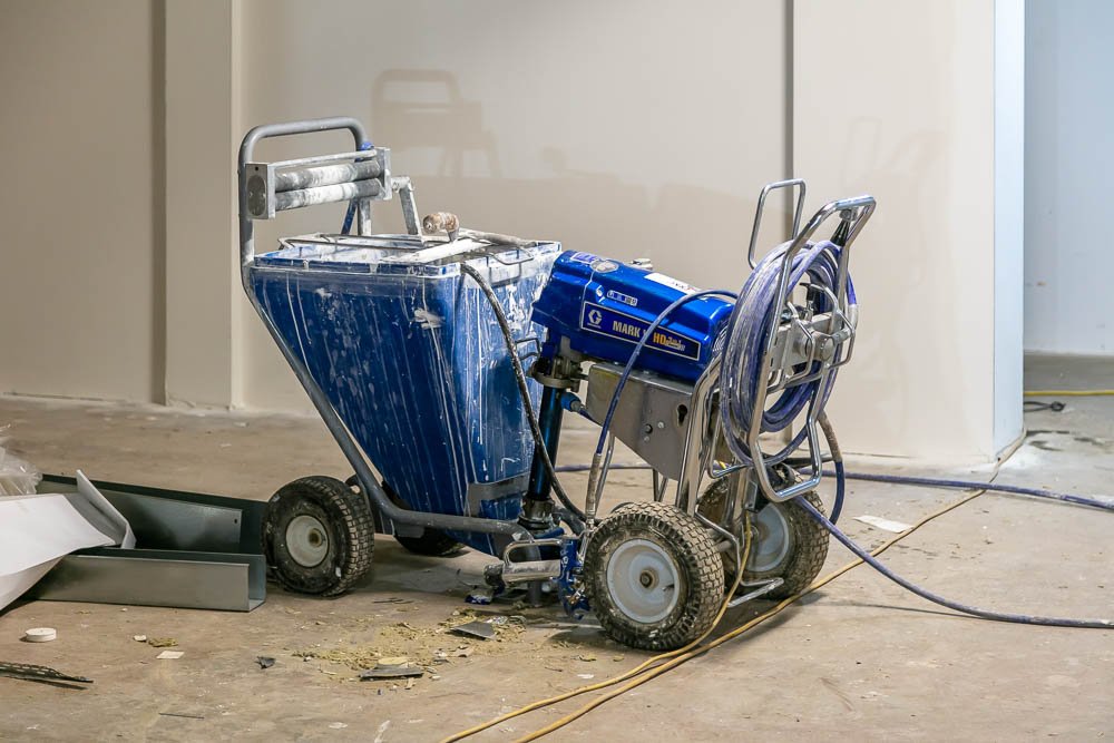 Construction Spray Plaster