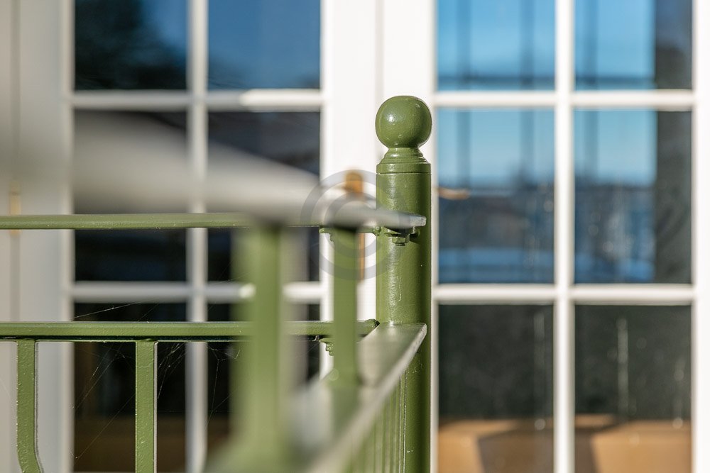 Spiral Staircase and Balcony