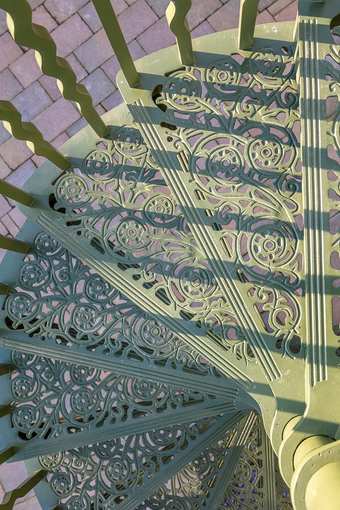 Spiral Staircase and Balcony